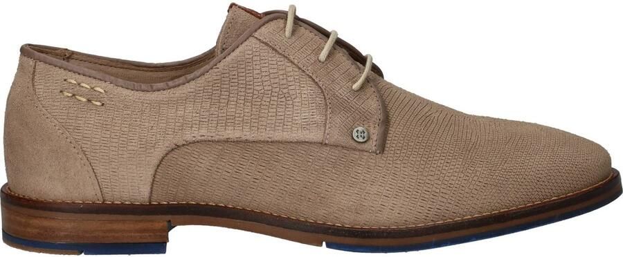 Berkelmans 2610084444 heren veterschoenen gekleed beige