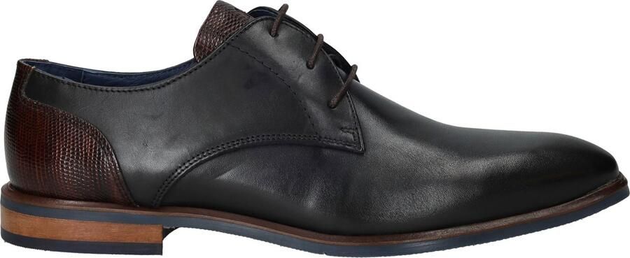 Berkelmans art. arcos 231006404 zwart leren veterschoen - Foto 2
