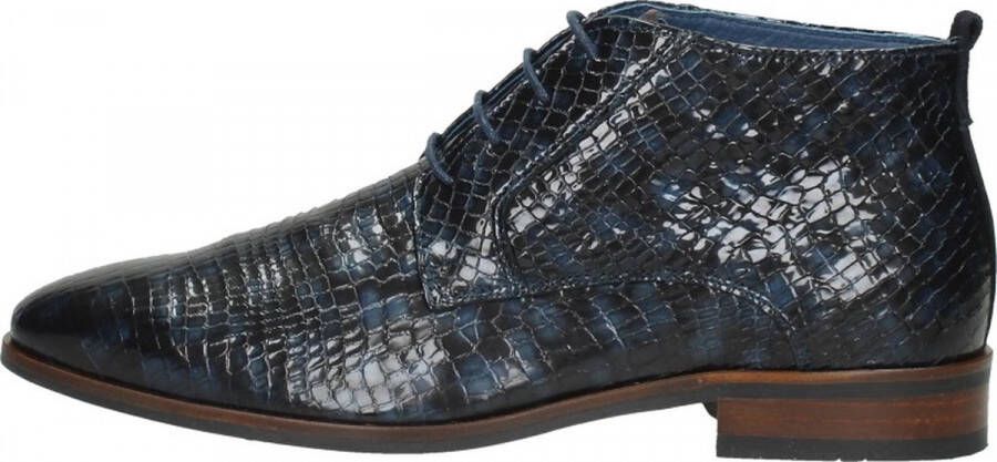 Berkelmans Estoril Veterschoenen Heren Blauw