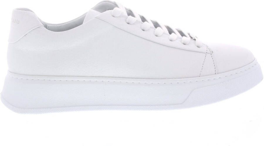 Berkelmans Heren Sneakers Varsselring White Calf Wit