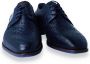 Berkelmans Heren Veterschoen Oulton Navy Braided BLAUW - Thumbnail 2
