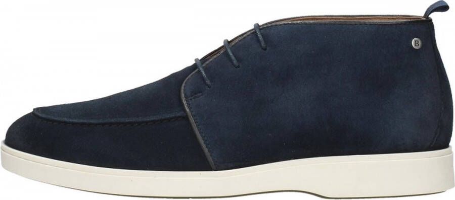 Berkelmans Jerez Veterschoenen Laag blauw