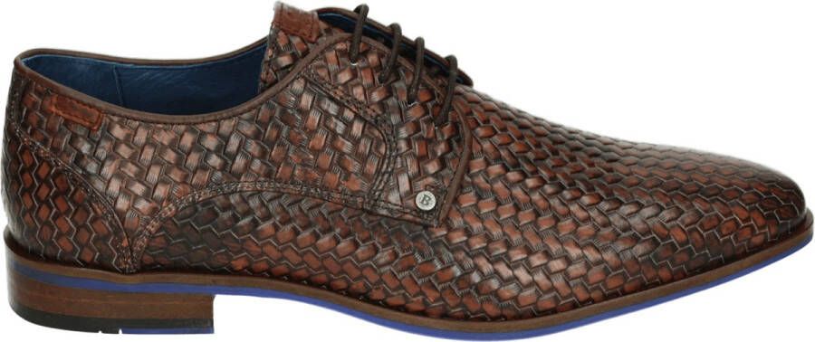 Berkelmans OULTON~2510050329~~~~~~~~~~~~~ Nette herenschoenenHeren veterschoen Cognac