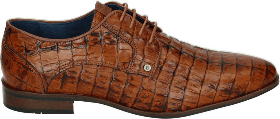 Berkelmans OULTON2510050253 Nette herenschoenenHeren veterschoen Cognac