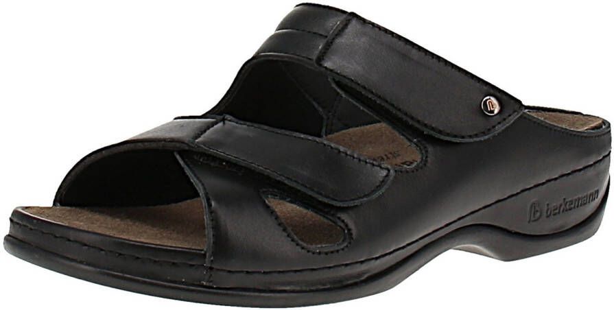 Berkemann damesmodel Janna 01027-906 slipper – muiltje – zwart – 1 2 en