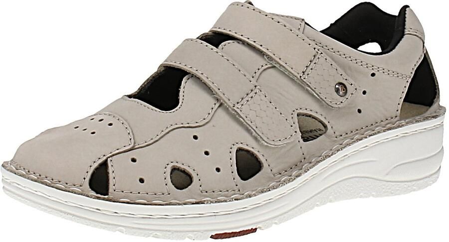 Berkemann 03100 Larena Damessandalen 617-grijs-nubuck
