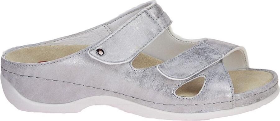 Berkemann Berkenmann Janna Slipper Zilver Stretch
