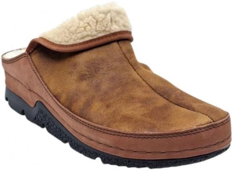 Berke n pantoffels wollen – comfort – Remonda – whisky bruin