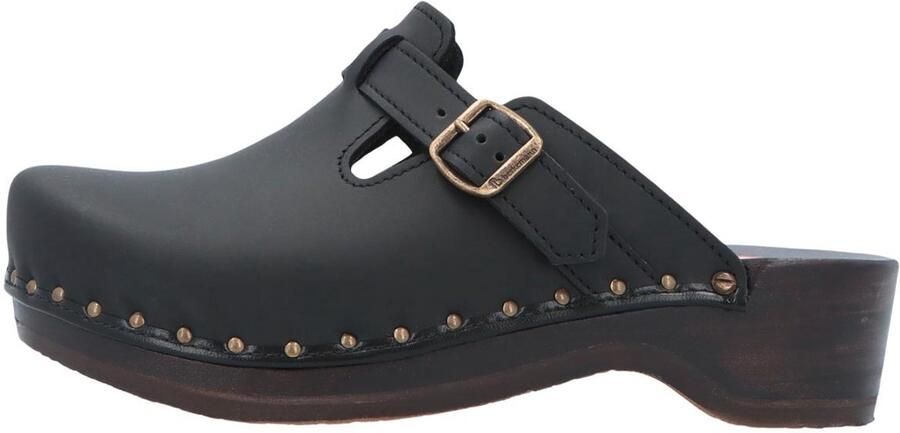 Berkemann 00402 Riemen Toeffler Dames slippers 900-Schwarz
