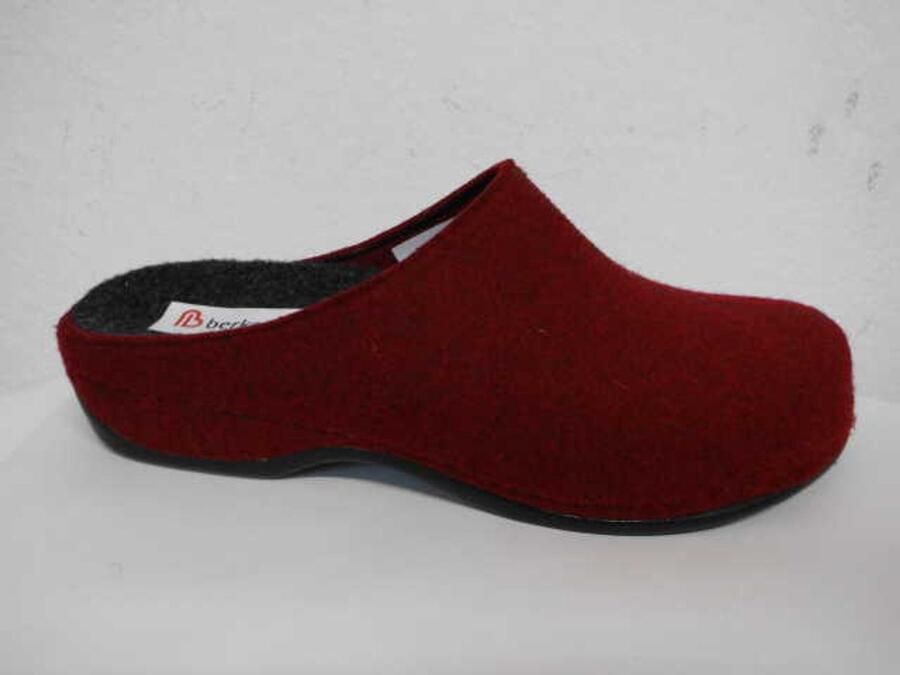 Berkemann Dames Pantoffels rood