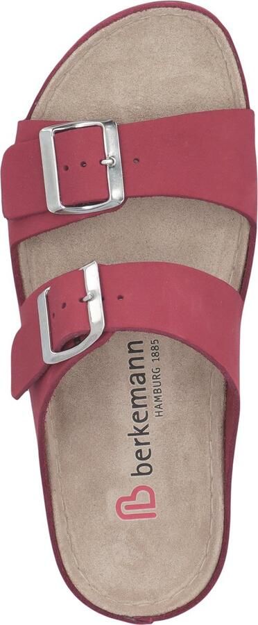 Berkemann Dames Slipper Verica Rood Nubuck - Foto 7