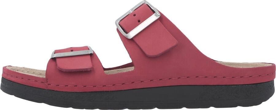 Berkemann Dames Slipper Verica Rood Nubuck - Foto 9