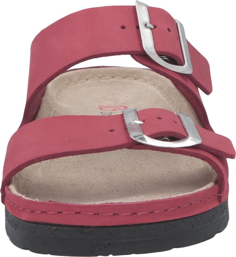 Berkemann Dames Slipper Verica Rood Nubuck - Foto 2