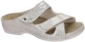 Berkemann -Dames zilver slippers & muiltjes - Zilver