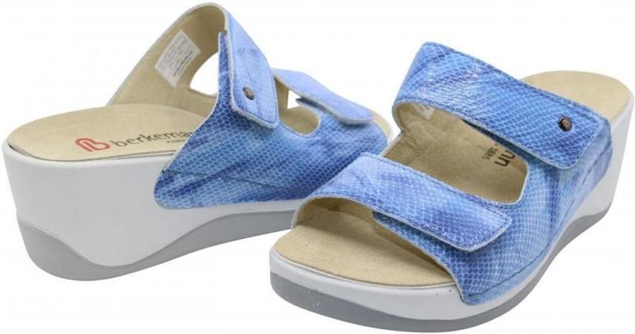 Berkemann Slippers callista washed jeans slipper