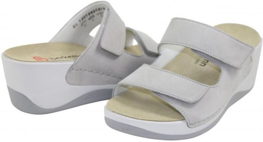 Berkemann Slippers callsita grau nubuk slipper
