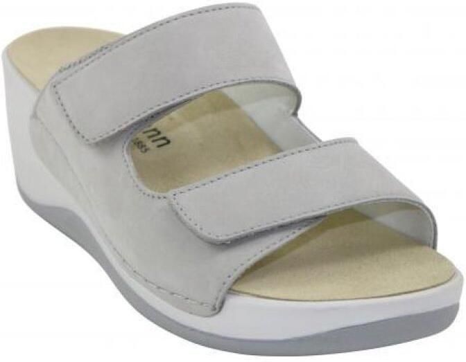 Berkemann Slippers callsita grau nubuk slipper