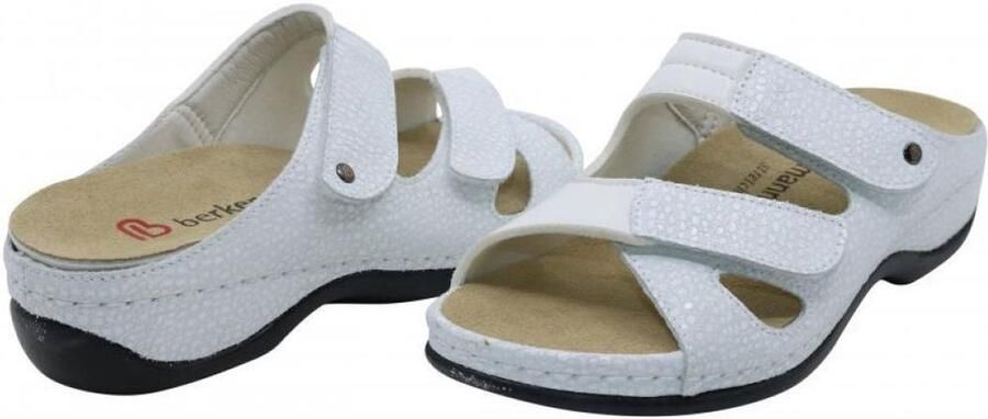 Berkemann Slippers janna weiss stretch slipper