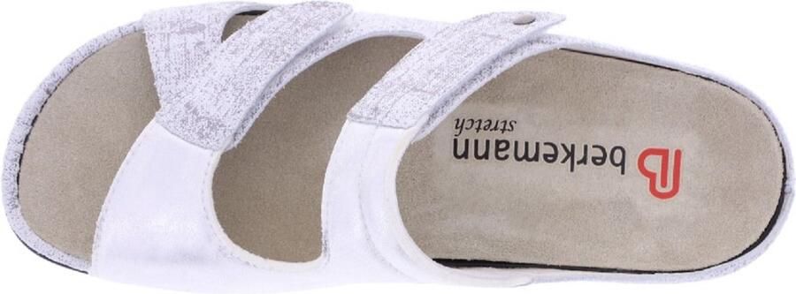 Berkemann Berkoflex BERKEMANN Damesmodel Janna 01027-155 slipper muiltje lichtgrijs 1 2 en