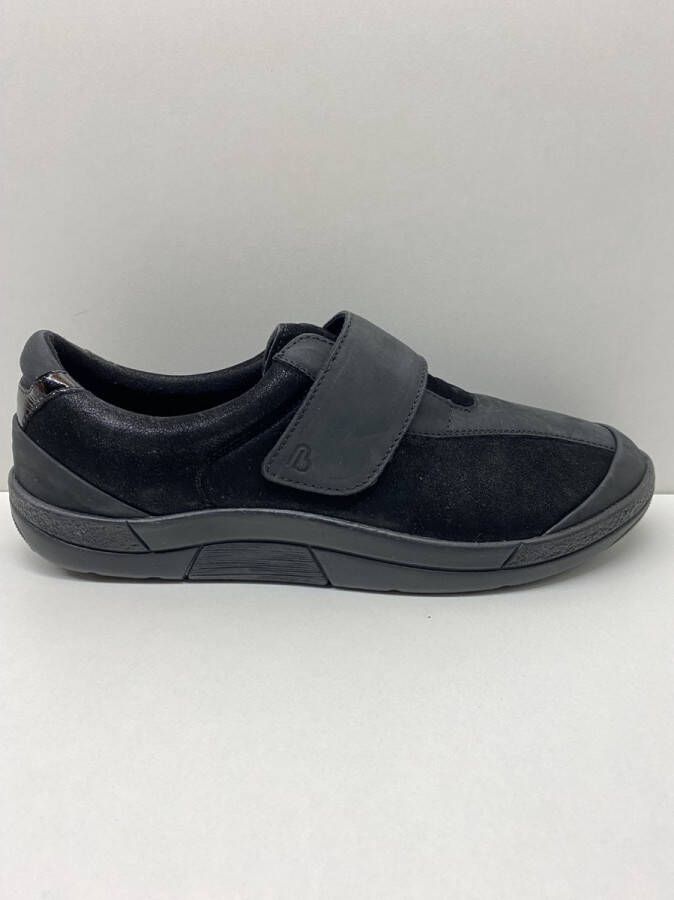 Berkemann Berkoflex BERKEMANN -Damesmodel Henni 05403-919 sneaker zwart kalfsleder stretch 2 3 )