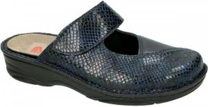 Berkemann -Dames blauw donker pantoffels