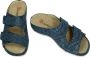 Berkemann -Dames blauw slippers & muiltjes - Thumbnail 2