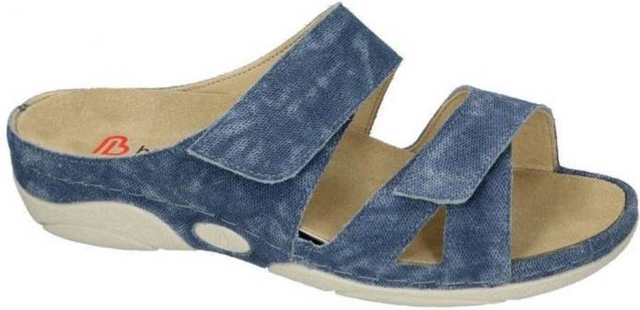Berkemann -Dames blauw slippers & muiltjes - Foto 1