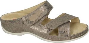 Berkemann -Dames brons slippers & muiltjes
