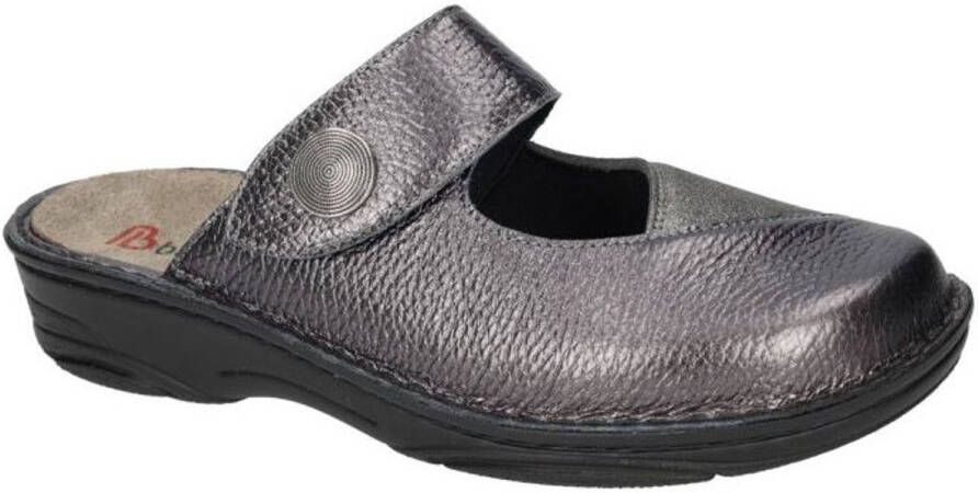 Berkemann -Dames grijs donker pantoffels