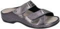 Berkemann -Dames grijs donker slippers & muiltjes - Donkergrijs