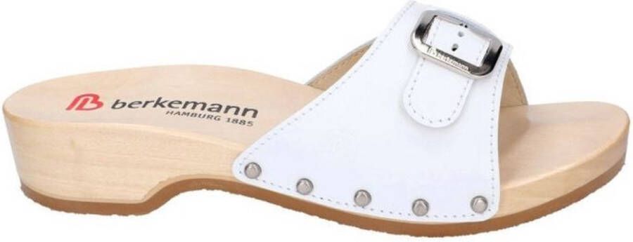 Berkemann -Dames wit slippers & muiltjes - Foto 1
