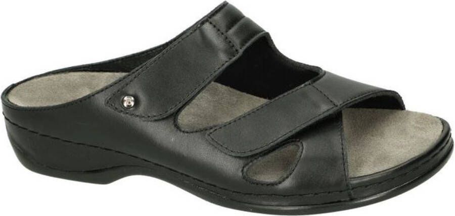 Berkemann damesmodel Janna 01027-906 slipper – muiltje – zwart – 1 2 en