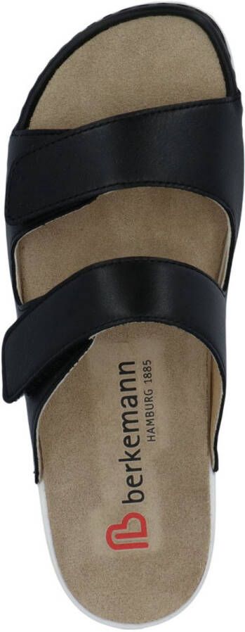 Berkemann Damesmodel Winona 01466-903 slipper zwart soft leder 2 3 en