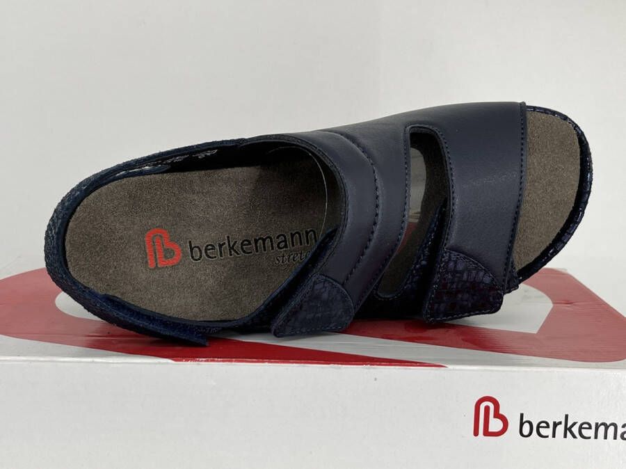 Berkemann gmbH en co kg Berkemann Kerstin zwarte slippers sandalen 03406