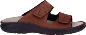Berkemann -Heren bruin pantoffels & slippers