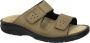 Berkemann -Heren taupe pantoffels & slippers - Thumbnail 1