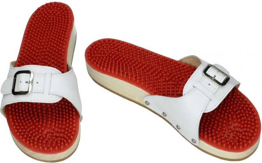 Berkemann -Heren wit pantoffels & slippers