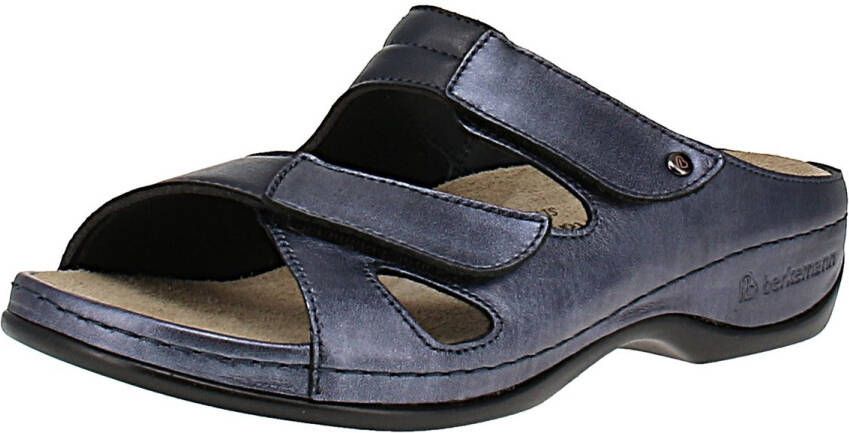 Berkemann Janna Blauw Metallic Slipper