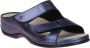 Berkemann Janna Blauw Metallic Slipper - Thumbnail 1