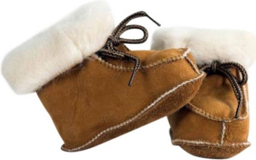 Bernardino ® Baby slofjes Unisex Cognac
