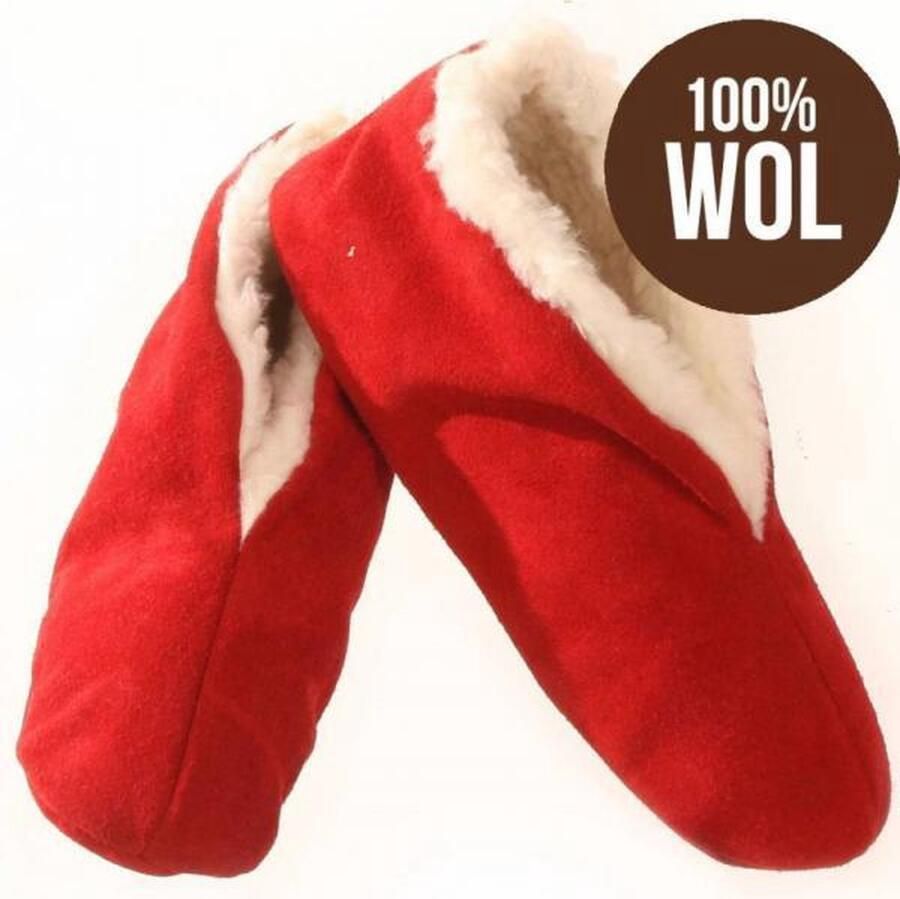 Bernardino Spaanse Sloffen 100% Wol Bruin - Foto 2
