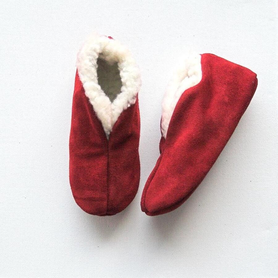 Bernardino Rode Spaanse sloffen kinderen - Foto 2