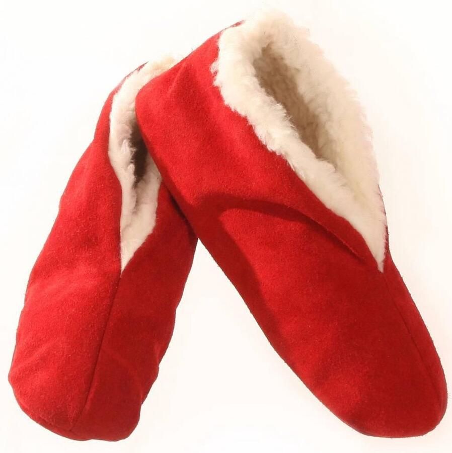 Merkloos Sans marque Spaanse slof Rood