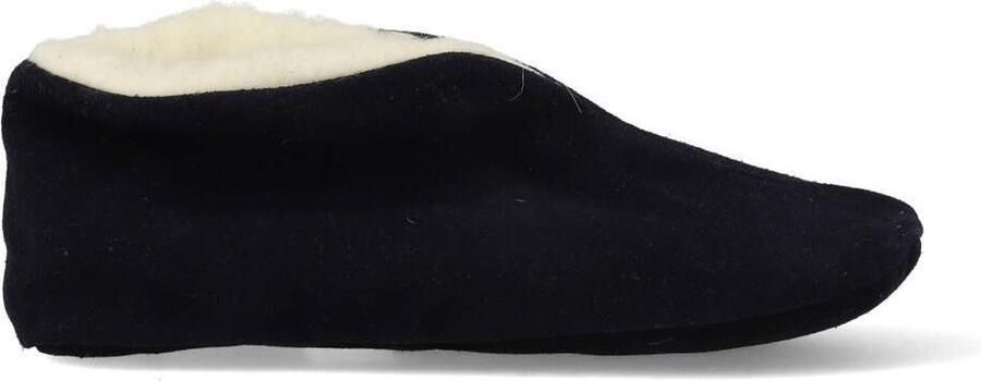 Bernardino ® Spaanse sloffen donkerblauw 100% wol Unisex - Foto 6