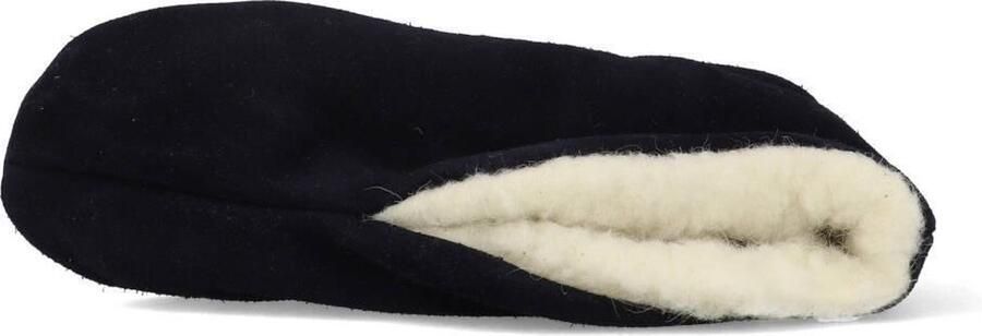 Bernardino ® Spaanse sloffen donkerblauw 100% wol Unisex - Foto 8