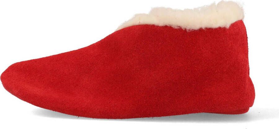 Bernardino ® Spaanse Sloffen 100% Wol Rood - Foto 4