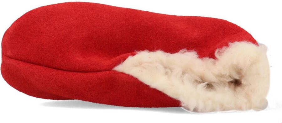 Bernardino ® Spaanse Sloffen 100% Wol Rood - Foto 6