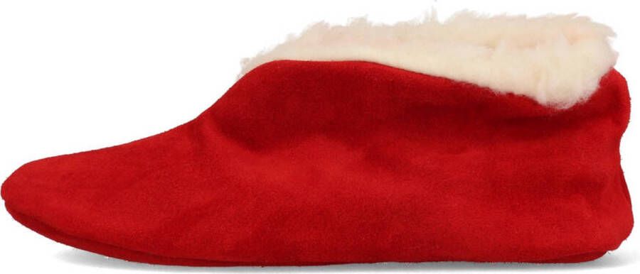 Bernardino ® Spaanse Sloffen 100% Wol Rood - Foto 7