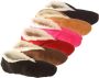 Bernardino Spaanse sloffen ® 100% Wol Roze - Thumbnail 5