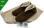 Bernardino Spaanse Sloffen Unisex 100% Wol Bruin incl. opbergzak - Thumbnail 1